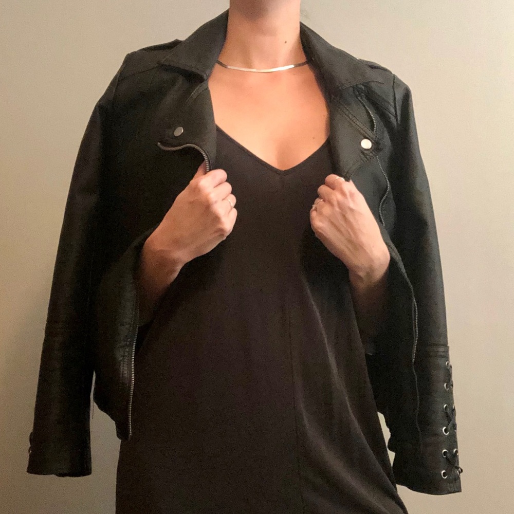 Brave Soul Faux Leather Jacket
